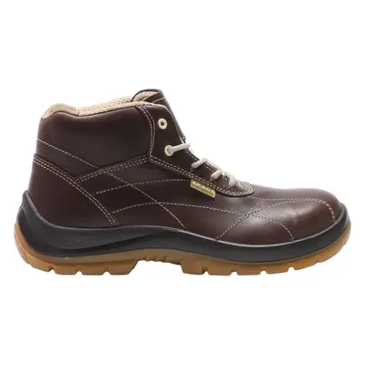 ERGOS Safety Boots Brown Leather Mens UK 7.5