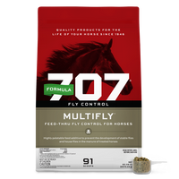 MultiFly Feed-Thru Fly Control Pellets for Horses - Palatable & Safe Fly Population Reduction