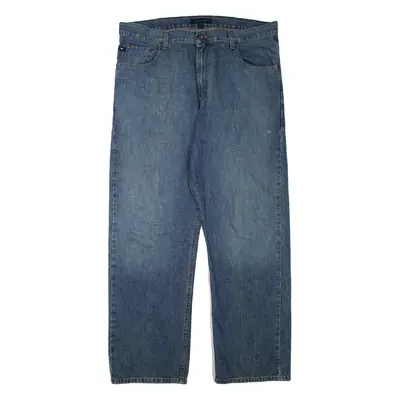 TOMMY HILFIGER Mens Jeans Blue Regular Straight W38 L32
