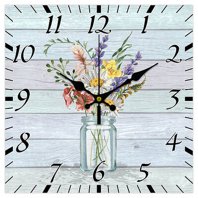 MDF Printed Wall Clock