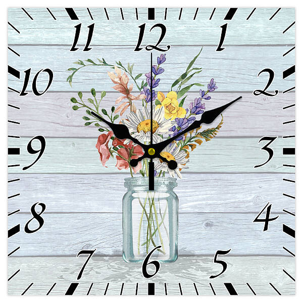 MDF Printed Wall Clock