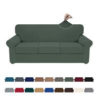 Easy-Going Stretch Soft Couch Cover, 1/2/3 Seats Cushion Cover, Anti-Slip Elastic Sofa Protector for Pets, Kids, Chair Lovese...