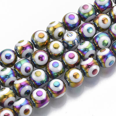 Electroplate Glass Beads Strands