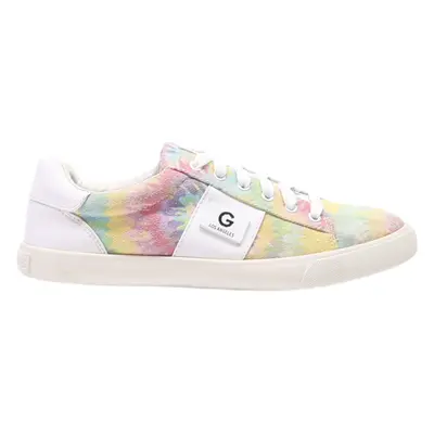 GUESS Sneaker Trainers Green Canvas Womens UK 6.5