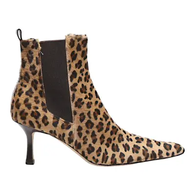 TRUEX Ankle Boots Beige Synthetic Womens UK 3.5