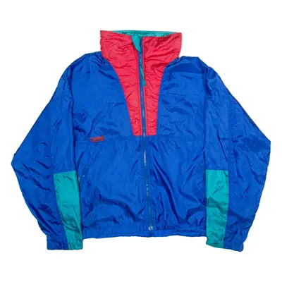 COLUMBIA Mens Shell Jacket Blue XL