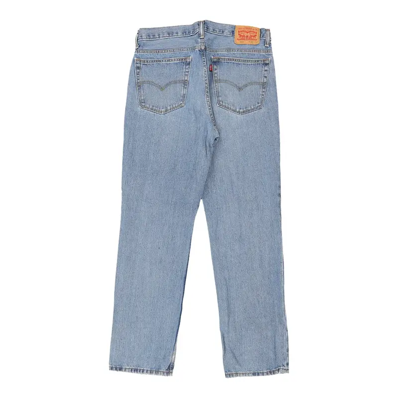 516 Levis Jeans - 36W 32L Blue Cotton