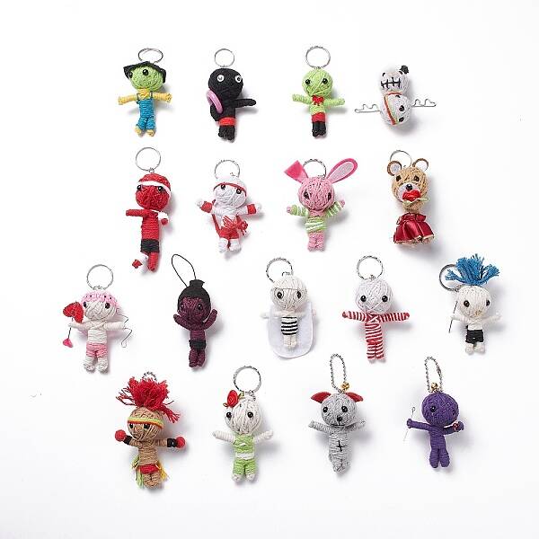 Cotton Thread Keychain