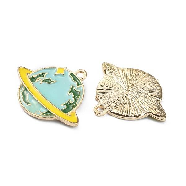 Alloy Enamel Pendants