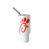 2oz Little Shot Tumbler Stainless Steel Tumbler Drinkware Lid