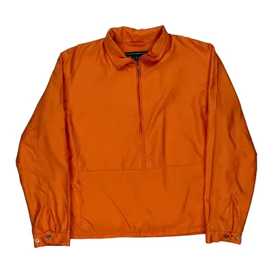 Golf Ralph Lauren Slim Fit Windbreaker - Large Orange Polyester