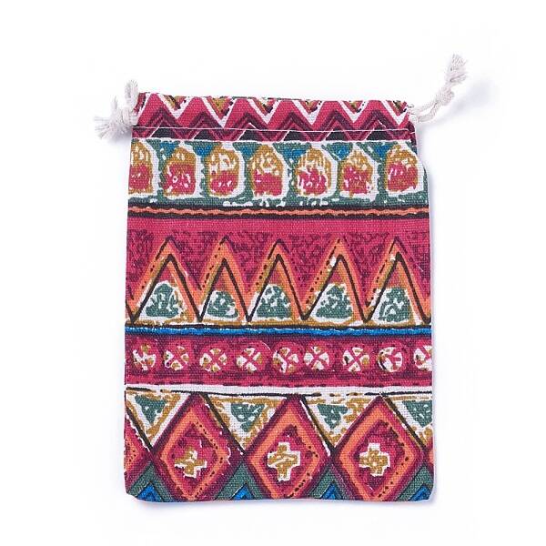 Burlap Packing Pouches