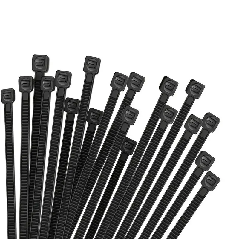 100pcs/set Plastic Cable Ties, Multifunctional Self-locking Cable Ties, Cable Zip Ties for Indoor and Outdoor, Office Accesso...
