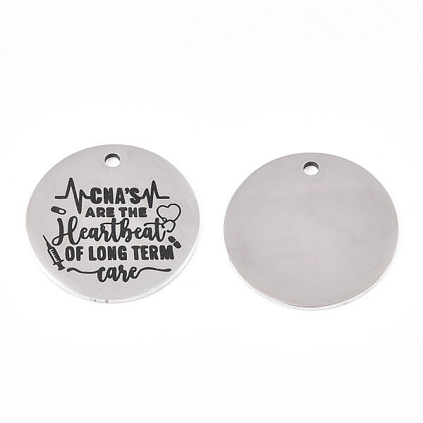Non-Tarnish 201 Stainless Steel Pendants