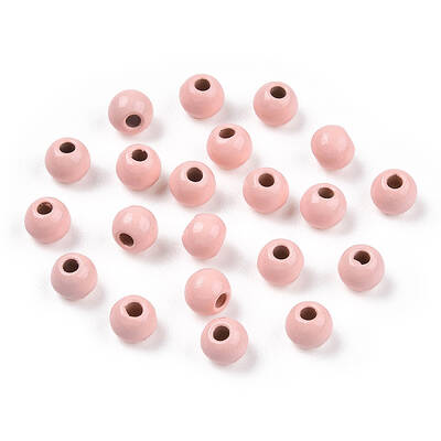 Spray Painted Alloy Beads