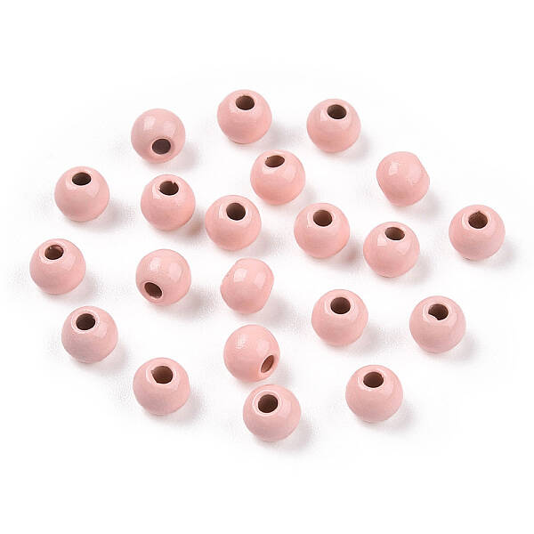 Spray Painted Alloy Beads