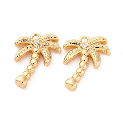 Brass Rhinestone Pendants