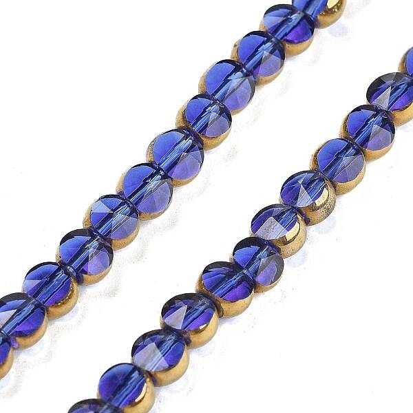 Electroplate Glass Beads Strands