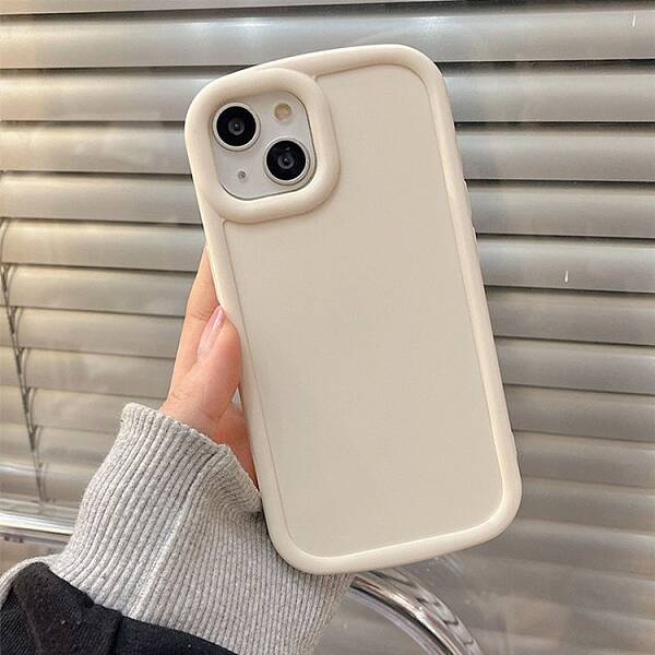 Candy Solid Color Matte Silicone Mobile Phone Cover