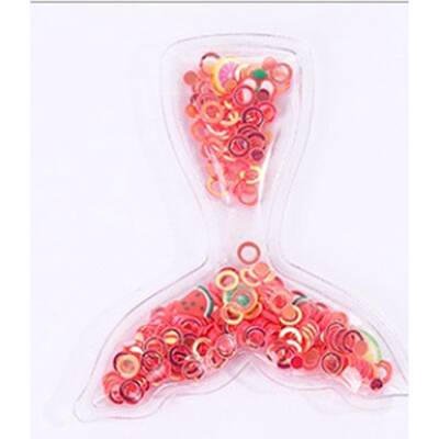 PVC and Paillette Decoration