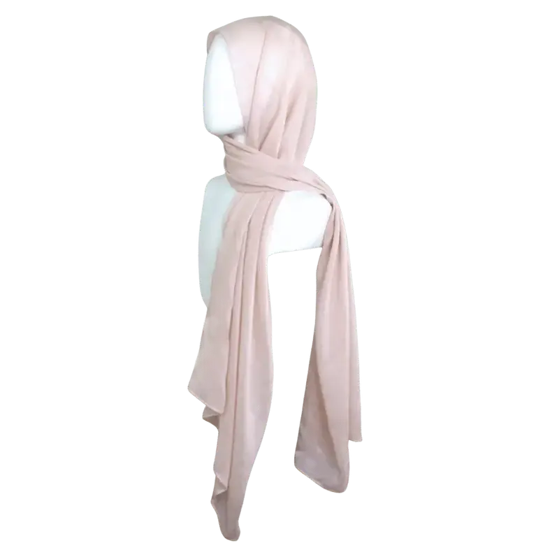 Bamboo Modal Breeze™ Hijab - Neutral Dusty Pink