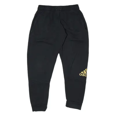 ADIDAS Joggers Black Tapered Boys S W24 L25