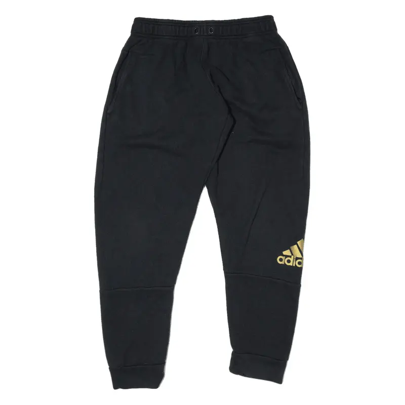 ADIDAS Joggers Black Tapered Boys S W24 L25