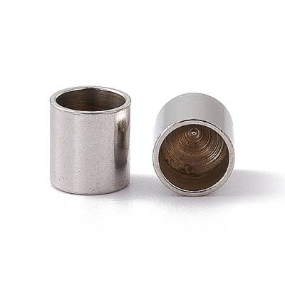 Tarnish Resistant 201 Stainless Steel Cord Ends