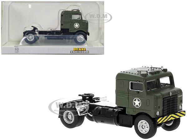 1950 Kenworth Bullnose Truck Tractor Olive Drab \