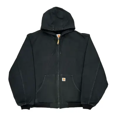 Carhartt Tall Jacket - 2XL Black Cotton Blend