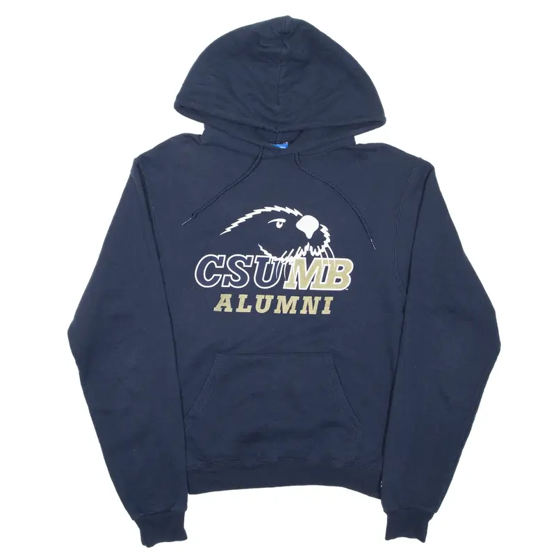 CHAMPION CSUMB Alumni Hoodie Blue Pullover Womens S