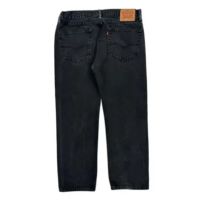 505 Levis Jeans - 35W 28L Black Denim