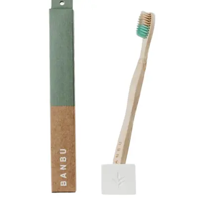 Banbu Green Bamboo Soft Toothbrush