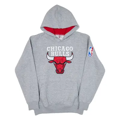 CHICAGO BULLS Mens Grey Hoodie USA M
