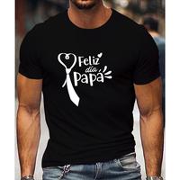 T - shirt with Spanish Father's Day Greeting: 'Feliz día, Papa' for a Multicultural Tribute
