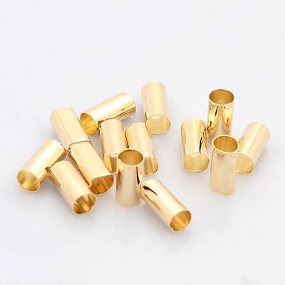 Column Brass Beads