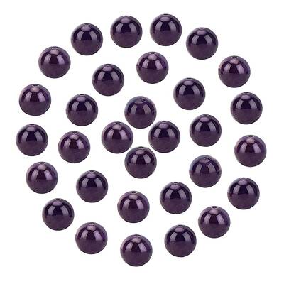 Natural Amethyst Round Bead Strands