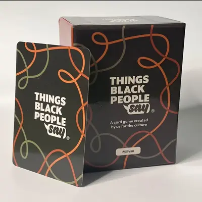 Conversation Cards Black Culture Edition- Things Black People Say