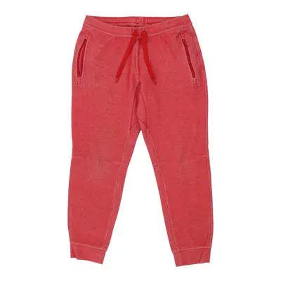 Armani Exchange Joggers - Medium Red Cotton Blend