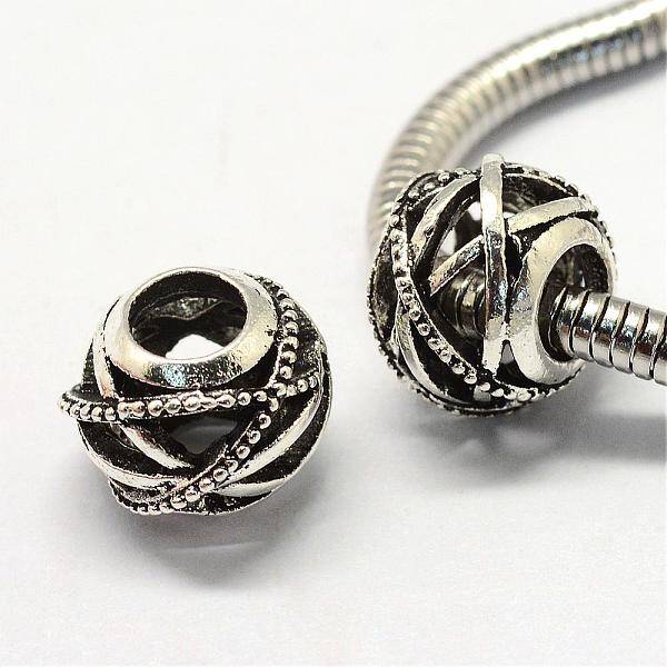 Alloy European Beads