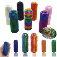 Two Styles Adult Pocket Mini Fidget Toy Pain Stimulation Fidget, 3D Printed Exhaust Key Pendant, Spiky Grippie Stimulation Ke...