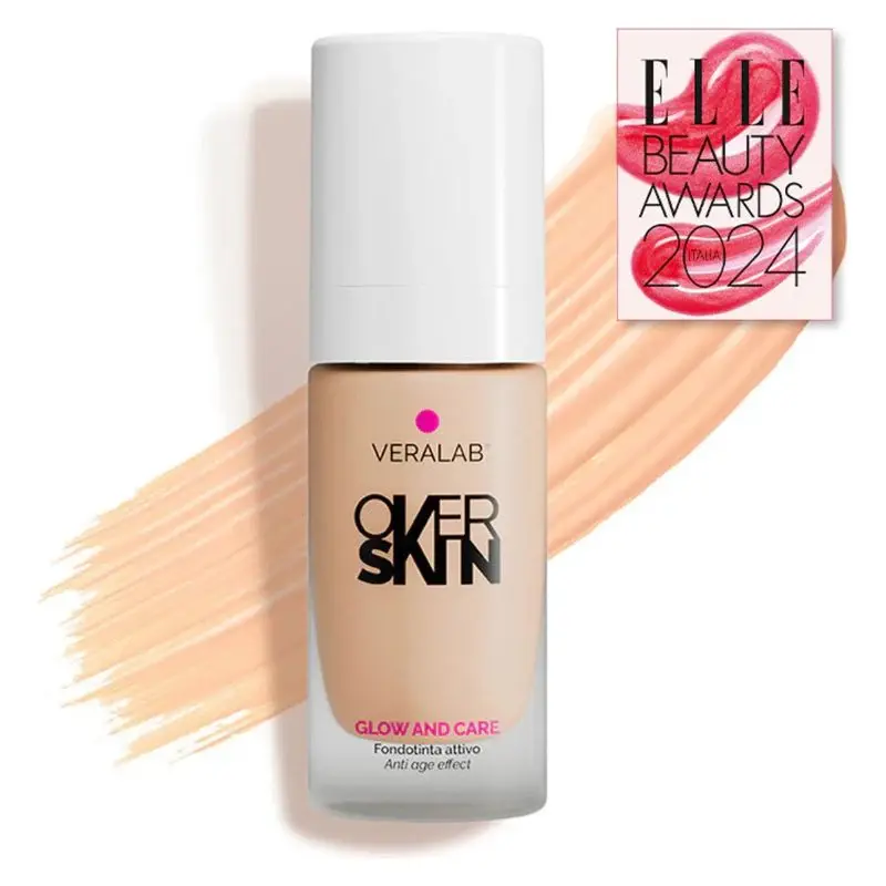 Overskin Glow And Care - Active, Radiant and Hydrating Foundation 2.5 - Desert 30 ml