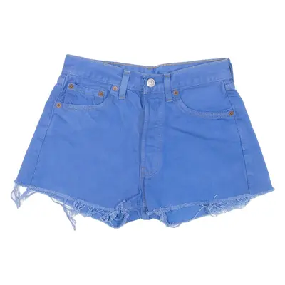 LEVI'S 501 Womens Denim Shorts Blue XS W26