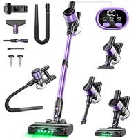 VICEASE Vacuum Cleaner Pro, 3 Cleaning modes, Powerful Suction, LED Display, Green LED, 10-in-1 Cordless Vacuum for Home/Hard...