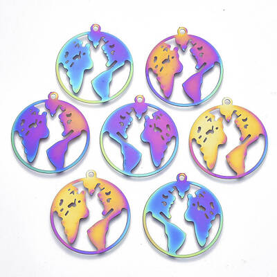 Ion Plating(IP) 201 Stainless Steel Pendants