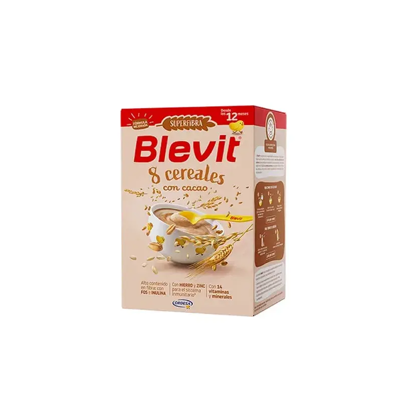 Ordesa Blevit Superfibre 8 Cereali e Cacao 500g