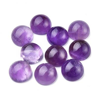 Natural Amethyst Cabochons