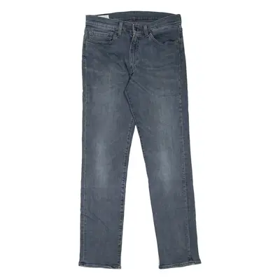 LEVI'S 511 BIG E Jeans Mens Blue Slim Straight Stone Wash W32 L32