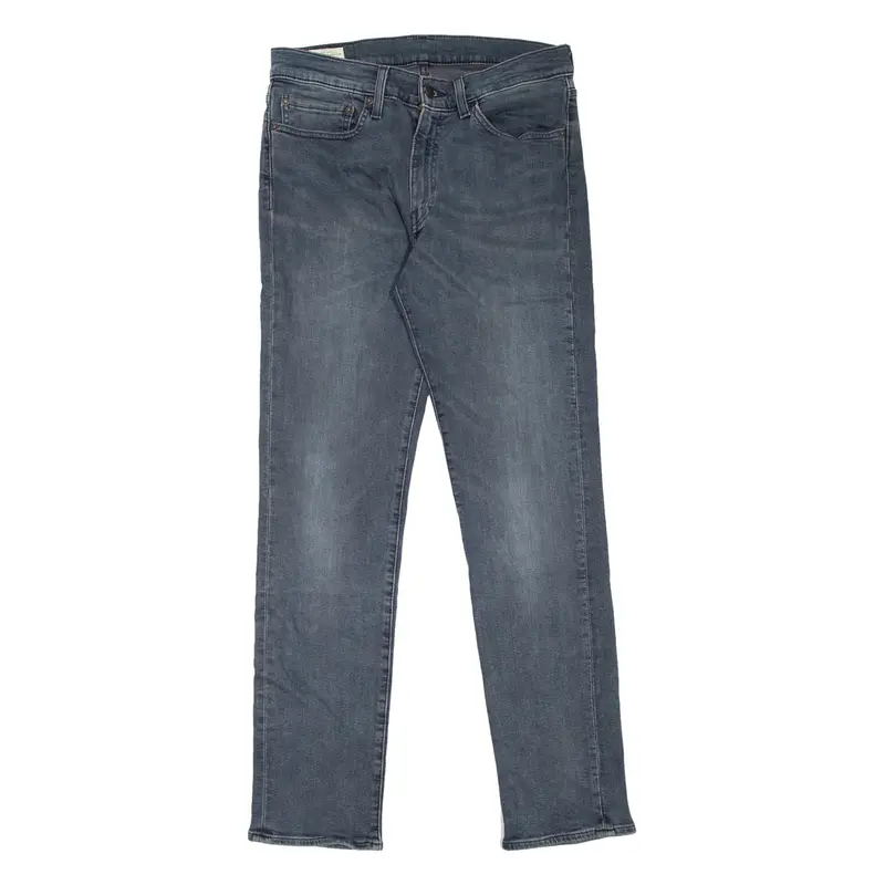 LEVI'S 511 BIG E Jeans Mens Blue Slim Straight Stone Wash W32 L32