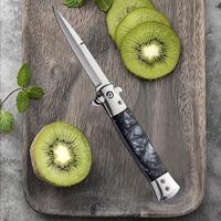 Portable resin-handled folding knife Father's Day Gift